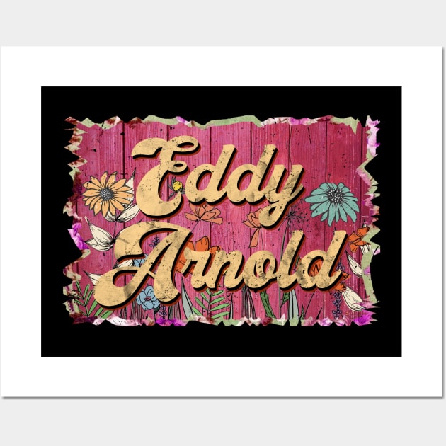 Classic Arnold Personalized Flowers Proud Name Wall Art by Friday The 13th